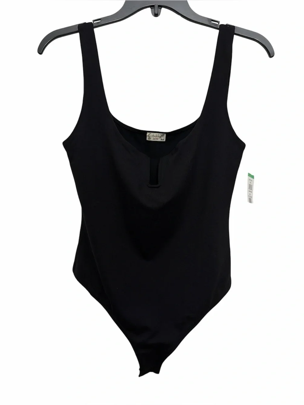 Free People Intimately Romance In Rome Bodysuit U Wire Size Small Black Thong